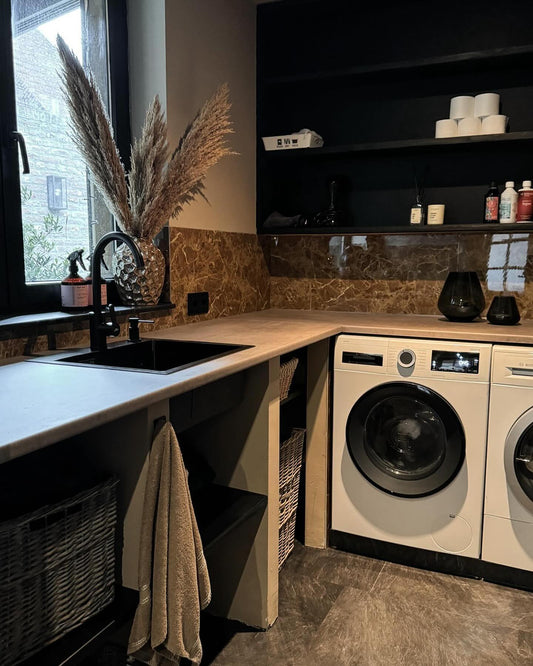 Moderne Vloertransformatie met Aqua SPC - Onyx Stone